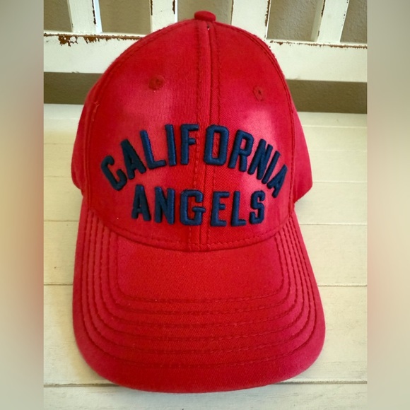 Cooperstown‎ Collection American Needle Red California Angels Badeball Cap - Picture 1 of 3